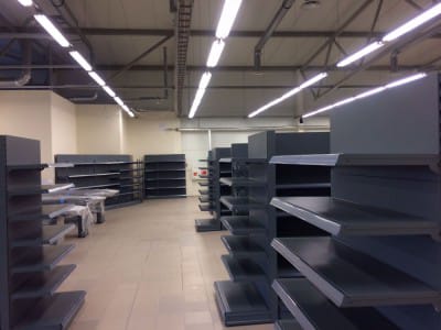 SHOP NETWORK "TOP" - CĒSIS, GAUJAS STREET 29 - delivery and installation of store shelves 5